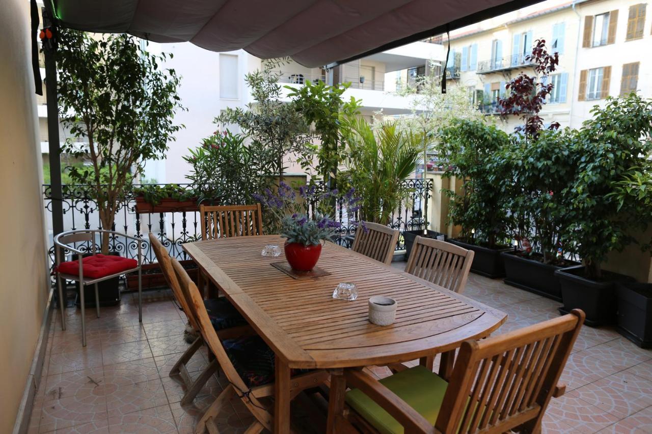 Апартаменты La Terrasse Ницца Экстерьер фото